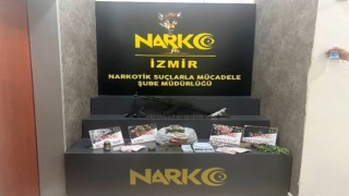 İzmirde zehir operasyonlarında yüklü miktarda uyuşturucu ele geçirildi