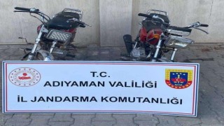 Jandarma, 2 adet çalıntı motosiklet ele geçirdi