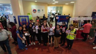 Jandarma, fuara gelen ziyaretçileri bilgilendirdi