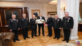 Jandarma Genel Komutanı Çetinden Bakan Yerlikayaya ziyaret