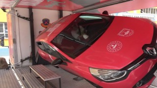Jandarma mobil trafik eğitim tırı Ercişte