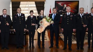 Jandarma teşkilatından Vali Yılmaz’a ziyaret