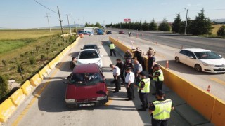 Jandarmadan bayram öncesi trafik ve asayiş uygulaması