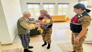 Jandarmadan engelsiz yaşam merkezine ‘Babalar Günü ziyareti