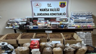 Jandarmadan kaçak tütün operasyonu