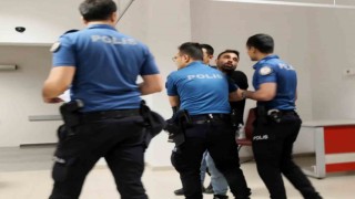 Kadını darp edip polise ecel teri döktüren alkollü şüpheli adli kontrolle serbest