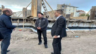 Kağızman Hükümet Konağının yapımı devam ediyor