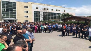 Kalp krizi geçiren uzman doktora, görev yaptığı hastanede anma töreni