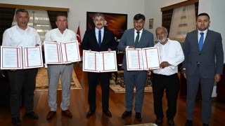 Kapalı Pazar Yeri devir sözleşmesi imzalandı