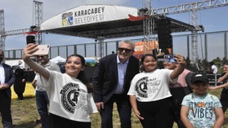 Karacabeyde Gençlik ve Spor Festivali büyük ilgi gördü