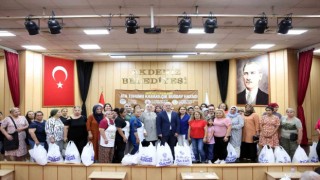 Karakılçık buğdayından elde edilen unlar, kadın kooperatiflere hediye edildi