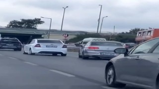 Kartal D-100de makas terörü kamerada