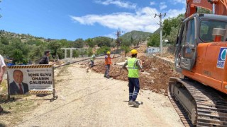 Kaş Akların içme suyu sorunu çözülüyor