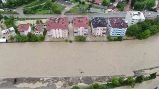 Kastamonu sel: Azdavay ilçesinde yüzlerce ev sular altında kaldı