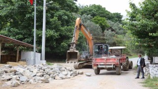 Kavakderesi Mahalle sakinlerinden Başkan Özcana teşekkür