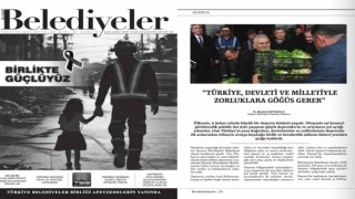 Kayseri Büyükşehirin deprem bölgesindeki desteği TBB dergisinde geniş yer buldu