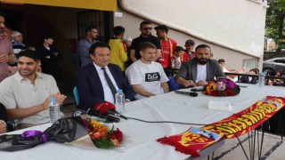 Kayserisporlu futbolculardan öğrencilere LGS morali