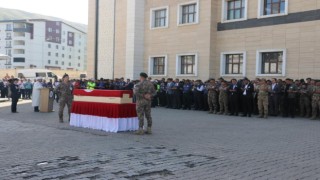 Kazada hayatını kaybeden polisin naaşı memleketine uğurlandı