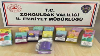 Kdz. Ereğlide kaçak elektronik sigara ele geçirildi
