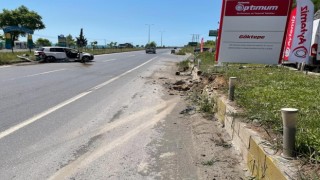 Kdz. Ereğlide trafik kazası: 1 yaralı