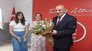 Keçiören Belediye Başkanı Altınoktan LGS öğrencilerine motivasyon pastası
