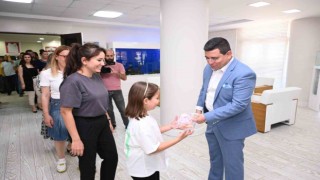Kepez Belediyesinde bayramlaşma töreni