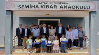 Kibar Holdingden depremzede çocuklara ziyaret