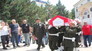 Kıbrıs Gazisi dualarla son yolculuğuna uğurlandı