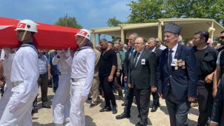 Kıbrıs gazisi son yolculuğuna uğurlandı