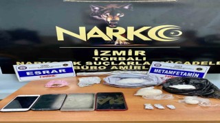 Kiraladıkları dairede uyuşturucu satarken yakalandılar
