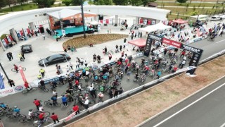Kırıkkalede bisikletini alan vatandaş halk turuna katıldı