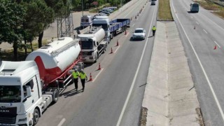 Kırklarelinde 2 haftada bin 145 araç sürücüne cezai işlem yapıldı