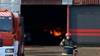 Kocaelide fabrika yangını