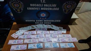 Kocaelide kumar oynayanlara baskın