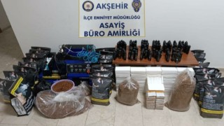 Konyada kaçak tütün operasyonu: 2 tutuklama