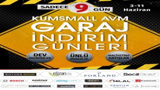 KUMSmall AVMde ‘Garaj İndirim Günleri başlıyor