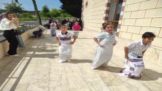 Kuran kursu öğrencileri gönüllerince eğlendi