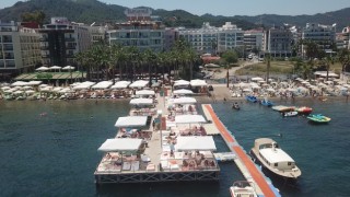 Kurban Bayramı öncesi Marmaris otellerinde yoğunluk başladı