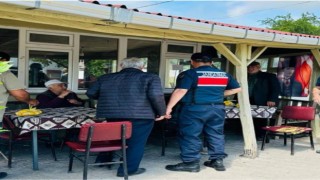 Kurban Bayramına sayılı günler kala jandarma merada çalışma başlattı