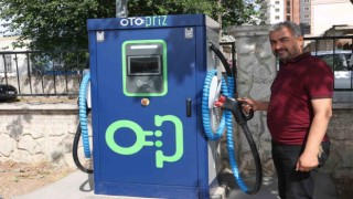 Kurtalana elektrikli araç şarj istasyonu kuruldu