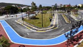 Kuşadalı minikler Trafik Eğitim Parkına kavuşuyor