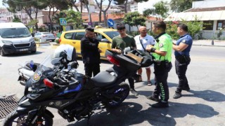 Kuşadasında kurallara uymayan motosiklet sürücülerine rekor ceza