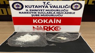 Kütahyada bir şahsın üzerinde uyuşturucu ele geçirildi