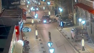 Kütahyada meydana gelen iki ayrı trafik kazası kameraya yansıdı