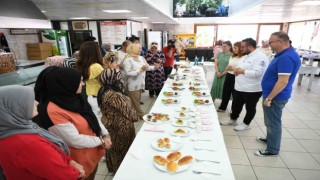 Lapseki Kiraz Festivalinde yemek yarışması düzenlendi