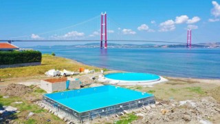 Lapsekide Aqua Park projesinin çalışmaları sürüyor