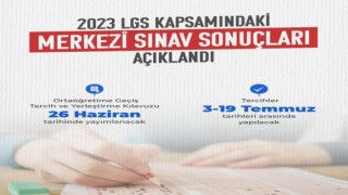 LGS sonuçları açıklandı