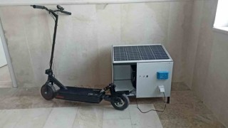 Lise öğrencileri elektrikli scooter üretti, saatte 30 kilometre hız yapabiliyor