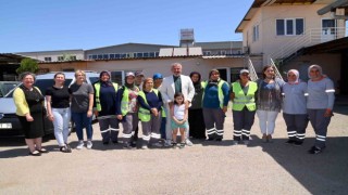 Manavgat Belediyesinde bayramlaşma töreni