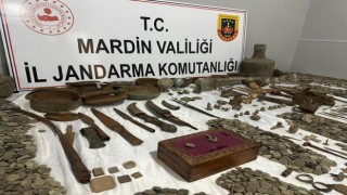 Mardinde tarihi eser operasyonu: Yaklaşık 22 bin parça ele geçirildi
